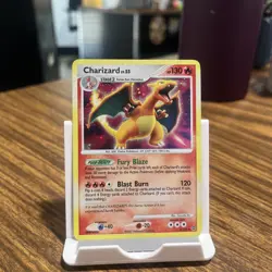 Pokemon Charizard LV.55 Holo Card Secret Wonders 3/132 - Image 2