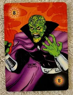 Marvel/DC Level 8 Power Cards - Abomination, Cyber, and Brainaic - Lot of 3 - Image 2
