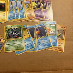 Lot of 53 Japanese Pokemon cards Base set NM/LP/MP - Image 2