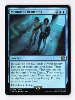 Memories Returning (Foil) 0063 (R) MTG Final Fantasy (FIN) (EN) - Image 1