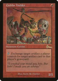 Goblin Welder ~ Urza's Legacy [Near Mint][Magic MTG] - Image 1