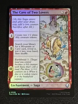 MTG Avatar: The Last Airbender The Cave of Two Lovers Foil 0126 NM - Image 1