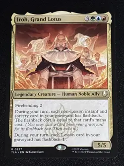 MTG Avatar: The Last Airbender Iroh, Grand Lotus 0227 NM Rare - Image 1