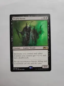 MTG - Death Baron Core Set 2019 Regular Rare #090 - Image 1
