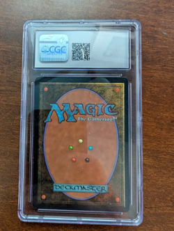 MTG Magic The Gathering Unlimited Forest CGC Graded 9 Mint Land - Image 2