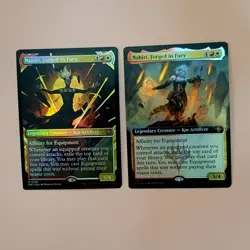 2x Foil Nahiri, Forged in Fury Showcase & Extended March Aftermath MTG NM - Image 1