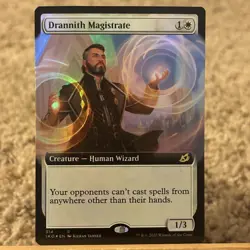 Drannith Magistrate Extended Art Foil 314R MTG(IKO) - Image 1