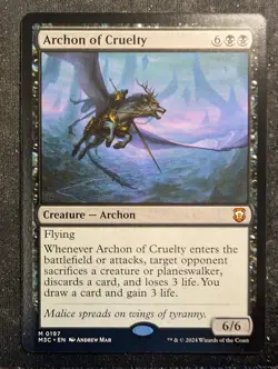Archon of Cruelty - Modern Horizons 3 Commander (MTG) - Image 1