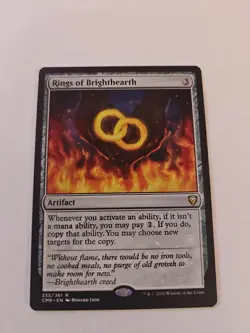 MTG Rings of Brighthearth, NM-Mint, English Commander Legends - Image 1