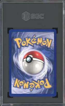 1999 Pokemon FRENCH 1st Edition Base Set Tartard-Poliwrath Holo 13/102 SGC 10 GM - Image 2