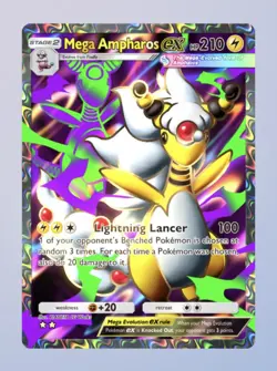 Pokemon Tcg Pocket Trade Mega Ampharos ex 2 Star (Read description) - Image 1