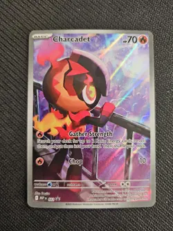 Pokemon TCG - Charcadet Promo 22 - Phantasmal Flames ETB Promo - NM - Image 1