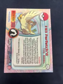 Topps Chrome Pokemon Farfetch’d #83 251138 - Image 2
