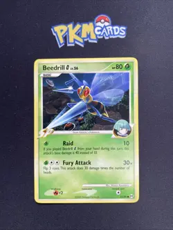 Pokemon TCG Beedrill Arceus 53/99 Regular MP. - Image 1