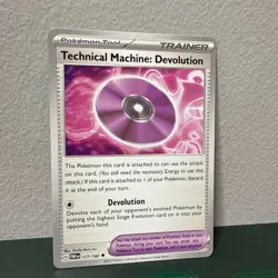 Pokemon TCG Paradox Rift Technical Machine: Devolution 177/182 NM - Image 1