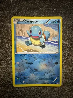 CARAPUCE REVERSE - POKEMON 24/135 NOIR ET BLANC TEMPETE PLASMA FR - Image 1