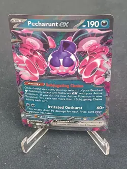Pecharunt ex 039/064 (Double Rare) Shrouded Fable Near Mint Pokemon TCG - Image 1