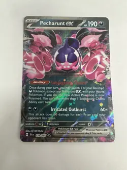 Pecharunt ex 039/064 Shrouded Fable - Pokemon TCG - Double Rare Holofoil - Image 1