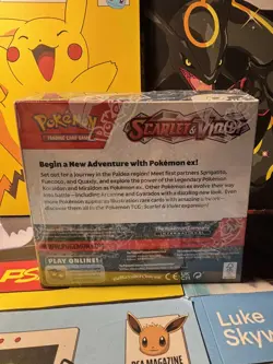 Pokemon TCG Scarlet and Violet Base Set Booster Box Factory Sealed - Image 2