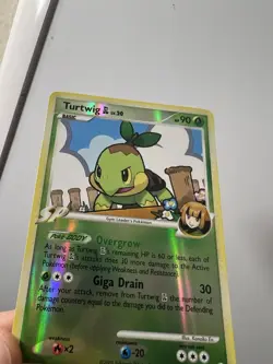 Turtwig 85/111 Reverse Holo Pokemon TCG Rare 2009 Nintendo - Image 3