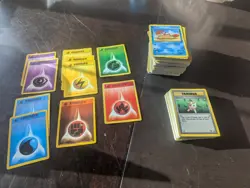 Large Lot Of Vintage Pokemon Commons and Uncommons 200+ - Image 1