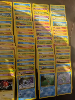 Large Lot Of Vintage Pokemon Commons and Uncommons 200+ - Image 5