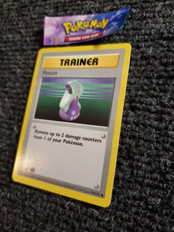 1999 POKEMON TRAINER Shadowless 1ST EDITION #94/102 POTION NM - Image 2