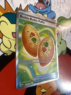 Buddy-Buddy Puffin 167/132 Mega Evolution Full Art Trainer Pokemon TCG NM - Image 2