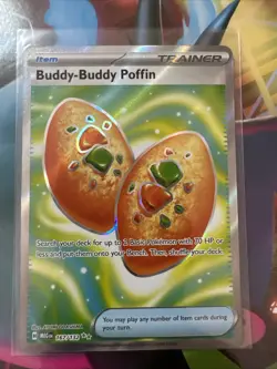 Buddy-Buddy Puffin 167/132 Mega Evolution Pokemon TCG Near Mint - Image 1
