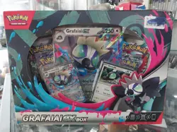 Grafaiai Ex Box POKEMON TCG with 4 Booster Packs - Image 1