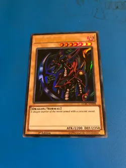 YUGIOH Ultra Rare Mikazukinoyaiba LCKC-EN098 1st Edition - Image 1