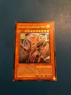YUGIOH Ultimate Rare Arcanite Magician/Assault Mode CRMS-EN021 - Image 1