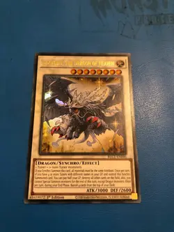 YUGIOH Ultra Rare Judgment, The Dragon Of Heaven BLC1-EN046 1st Edition - Image 1