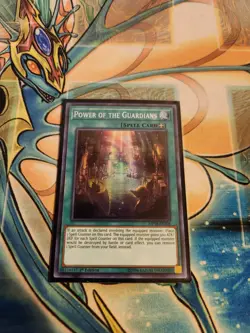 Yugioh! Power of the Guardians MP18-EN208 Super Rare 1st Edition VLP - Image 1