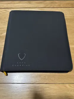 Card Guardian 12 Pocket EXO-TEC ZIP Binder 480 Slots Pokemon Tcg Good Condition - Image 1