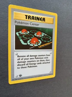 Pokemon Card Pokemon Center 1st Edition Base Set 85/102 HP - Image 2