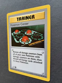 Pokemon Card Pokemon Center 1st Edition Base Set 85/102 HP - Image 3