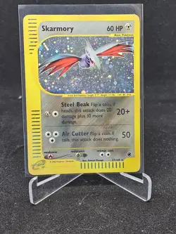 Pokemon Card Skarmory 27/165 Expedition Base Set Holo Rare - Image 1