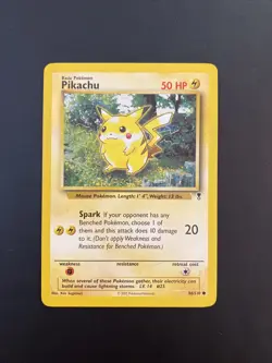 Pokemon Card Common Legendary Collection Eng Near Mint NM 86/110 Pikachu - Image 1