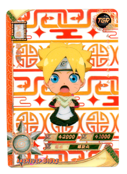 Boruto Uzumaki | NR-TGR-034 | Card/Carte Naruto Kayou Collection - Image 2