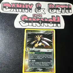Pokemon Card DARK SANDSLASH18/109 EX TEAM ROCKET RETURNS Reverse Holo ENG Exc - Image 1