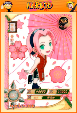 Sakura Haruno | NR-TGR-031 | Card/Carte Naruto Kayou Collection - Image 1