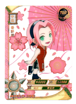 Sakura Haruno | NR-TGR-031 | Card/Carte Naruto Kayou Collection - Image 2