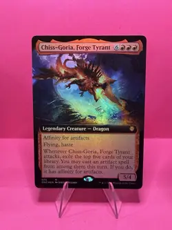 Chiss-Goria, Forge Tyrant (Extended Art) Commander: Phyrexia: Foil - Image 1