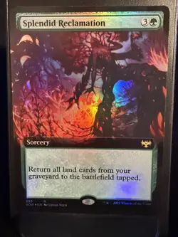 Splendid Reclamation (Extended Art) Innistrad: Crimson Vow Foil - Image 1