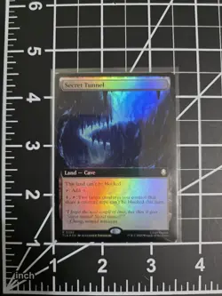 Secret Tunnel 0392 TLA Foil Extended Art MTG Avatar: The Last Airbender NM/M - Image 1