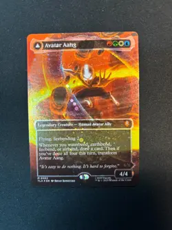 1 x Avatar Aang // Aang, Master of Elements - Raised Foil - Avatar: The Last Air - Image 1