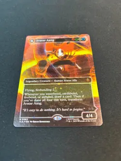 1 x Avatar Aang // Aang, Master of Elements - Raised Foil - Avatar: The Last Air - Image 2