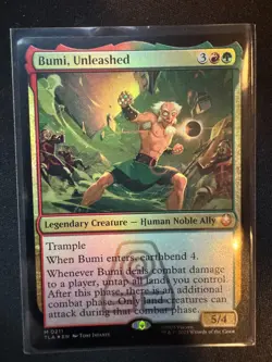 Bumi, Unleashed Avatar: The Last Airbender Foil - Image 1