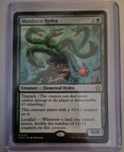MTG Mossborn Hydra Foundations FDN 337 Regular NM Magic The Gathering - Image 1